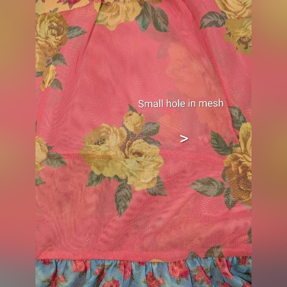 🆕 Betsy Johnson X Torrid Mesh Ruffle Maxi (Torrid 00) - Picture 11 of 14